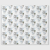 Cadeau Vous soufflant papier d'emballage de baisers de (Plat)