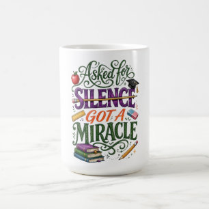Cadeau waardering leraar koffiemok