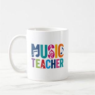 Cadeau waardering muziekleraar koffiemok