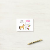Cadeau waardering vee-tech post-it® notes (Op bureau)