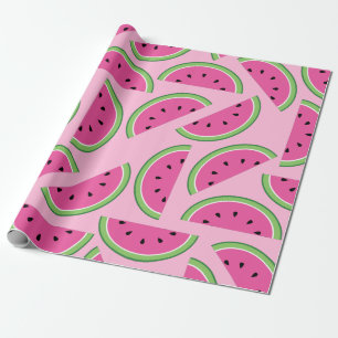 Cadeau Watermelon Cute 1er Anniversaire Papier d'envelopp