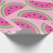 Cadeau Watermelon Cute 1er Anniversaire Papier d'envelopp (Coin)