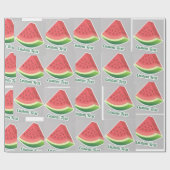 Cadeau WATERMELON 🍉 papier à gravure (Plat)