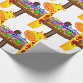 Cadeau Wild One Joyeux Anniversaire Papier Enveloppant (Coin)