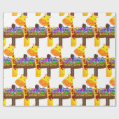 Cadeau Wild One Joyeux Anniversaire Papier Enveloppant (Plat)