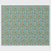 Cadeau William Morris motif - Papier d'enveloppement Gran (Plat)