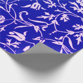 Cadeau William Morris TULIP EN papier d'enveloppement BLE (Coin)