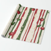 Cadeau Yule Tide #2 Papier à envelopper Noël (Déroulé)