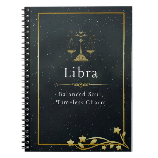 Cadeau Zodiaque Balance – Journal d'Astrologie pou (Devant)