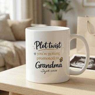 Cadeau zwangerschapsaankondiging oma koffiemok