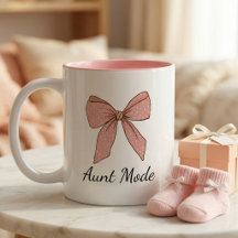 Cadeau zwangerschapsaankondiging voor tante Boog