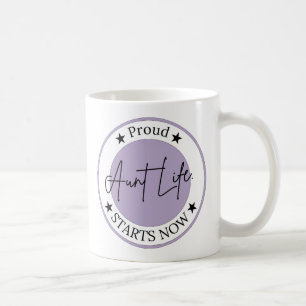 Cadeau zwangerschapsaankondiging voor tante Trotse Koffiemok