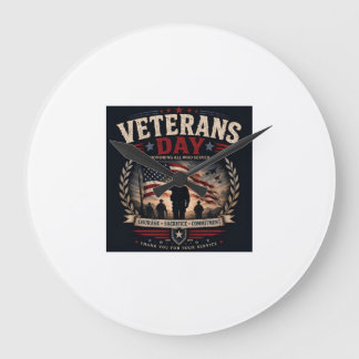 Cadeaubaan Idee voor Militaire Veteranen - Amerika Grote Klok