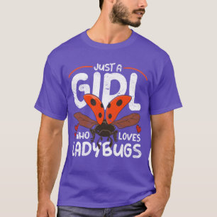 Cadeaubaan meisje dierenvriend lieveheersbeestje g t-shirt