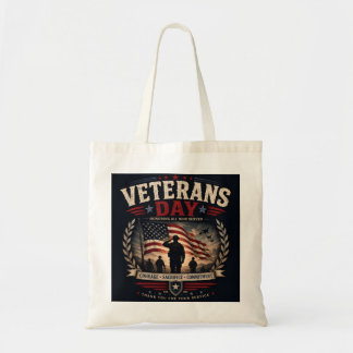 Cadeaubaan voor militaire veteranen - waardering v tote bag
