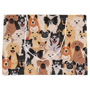 Cadeaubag Alle Honden Groot Cadeauzakje