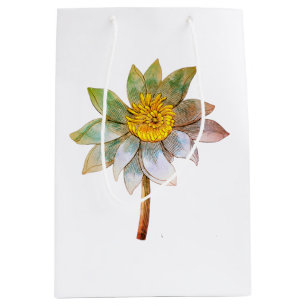 Cadeaubag FLOWER STYLE DESIGN Medium Cadeauzakje