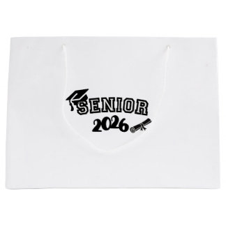 Cadeaubag voor afgestudeerden 2026 groot cadeauzakje
