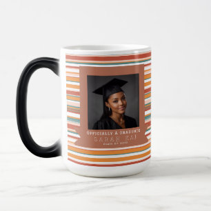 Cadeaubedruk met vette streep voor afgestudeerde v magische mok