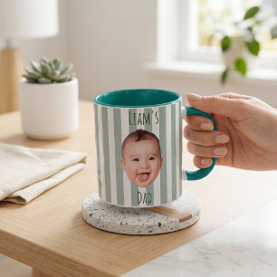Cadeaubekers voor Vaderdag voor papa met babygezic Mok