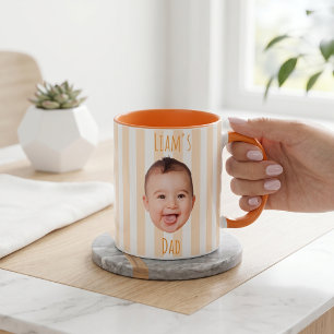 Cadeaubekers voor Vaderdag voor papa met babygezic Mok