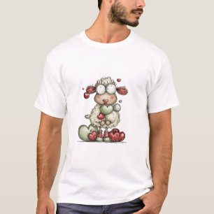 Cadeaubest met thema schapen t-shirt