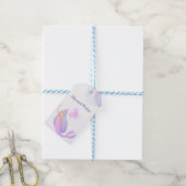 Cadeaubijslabben Zeemeermin Cadeaulabel (Met Touw)