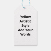 Cadeaubijslage Cadeaulabel (Achterkant)