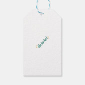 Cadeaubijsluiter Cadeaulabel (Achterkant)