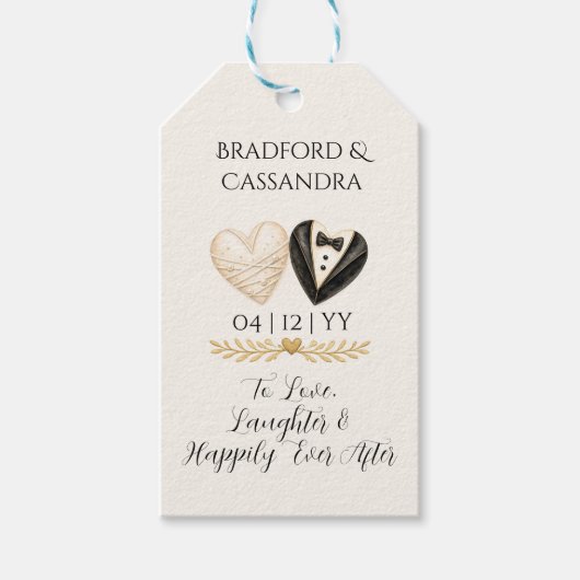 Cadeaubijsluiter Cadeaulabel (Voorkant)
