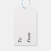 Cadeaublaadjes - Baby Pinguïn Cadeaulabel (Achterkant)