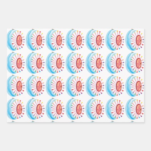 Cadeaublad Inpakpapier Vel (Voorkant)