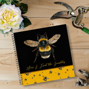 Cadeauboek voor Tuinieren Voed de Bijen Aangepast Notitieboek