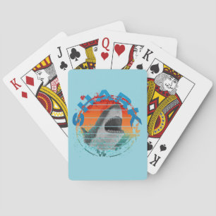 Cadeauboeking voor vintage haaienvisser pokerkaarten