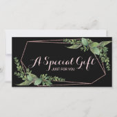 Cadeaubon Botanisch Loof Geometrische Spa (Voorkant)