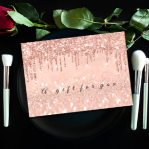 Cadeaubon Drift Roos Gold Envelope Kaart