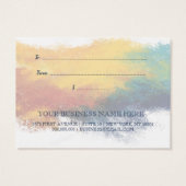 Cadeaubon Kaart Mighty, 3,5" x 2,5", standaard (Achterkant)