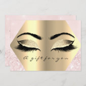 Cadeaubon Lash Pink Diamond Beauty Makeup (Voorkant / Achterkant)