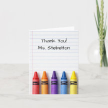Cadeaubon met kleurpotloden voor waardering voor d