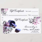 Cadeaubon Nagelstudio (Voorkant / Achterkant)