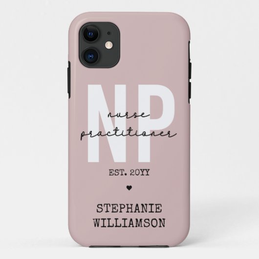 Cadeaubon NP-Afstuderen voor verpleegkundigen Case-Mate iPhone Case (Achterkant)