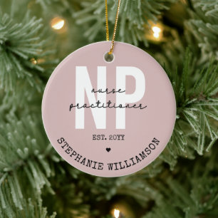 Cadeaubon NP-Afstuderen voor verpleegkundigen Keramisch Ornament