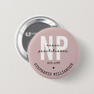 Cadeaubon NP-Afstuderen voor verpleegkundigen Ronde Button 5,7 Cm