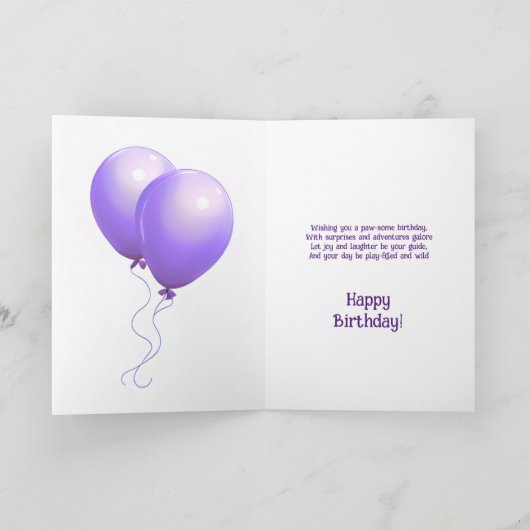 Cadeaubon Overvloed Elzassisch Jong Hondje Special Kaart (Binnen)