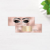 Cadeaubon Roos Gold Lashes Mini Visitekaartjes (Bureau)
