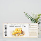 Cadeaubon Sjokostbereidingsklas Sjabloon Kaart (Staand voorkant)