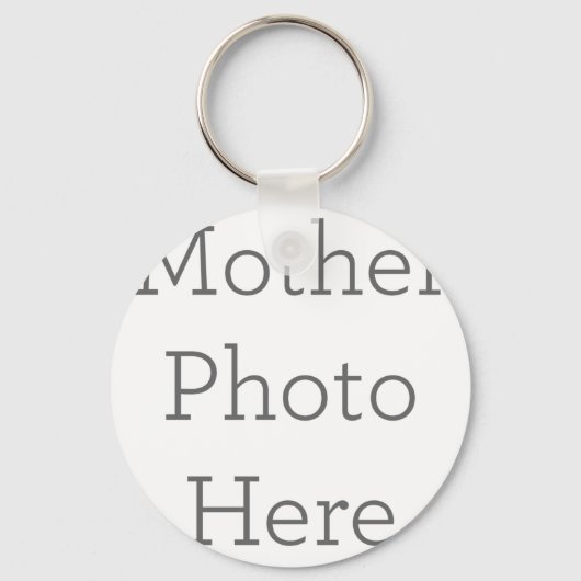 Metalen Cirkel sleutelhangers, 5,1 cm (Voorkant)