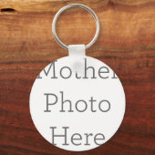 Metalen Cirkel sleutelhangers, 5,1 cm (Voorkant)