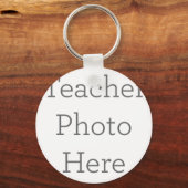 Metalen Cirkel sleutelhangers, 5,1 cm (Voorkant)