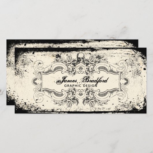 Cadeaubon Victoriaanse Schedel (Voorkant / Achterkant)